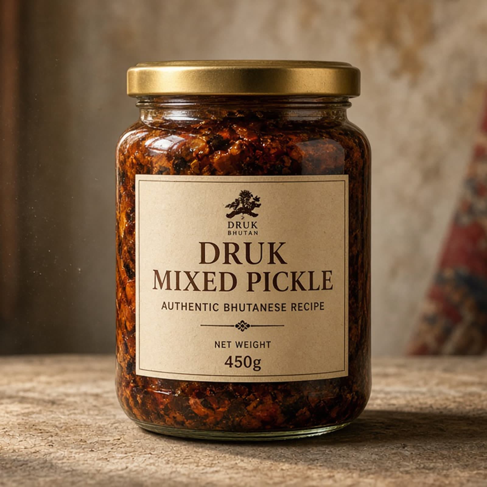 Druk Mixed Pickle 450g